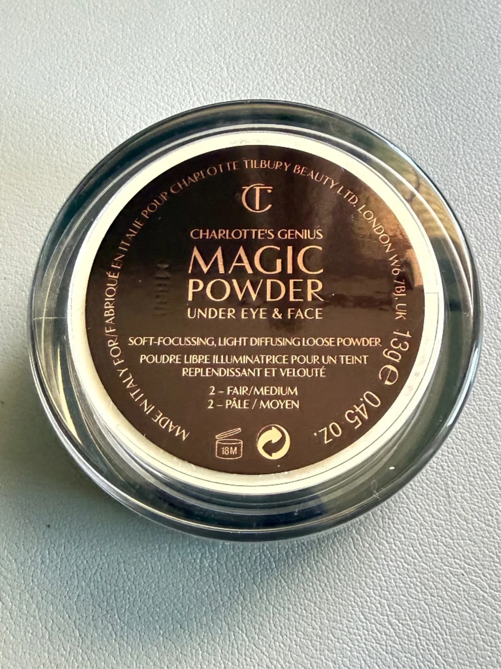 Charlotte Tilbury Charlotte's Genius Magic Powder Under Eye & Face -Shade 2
